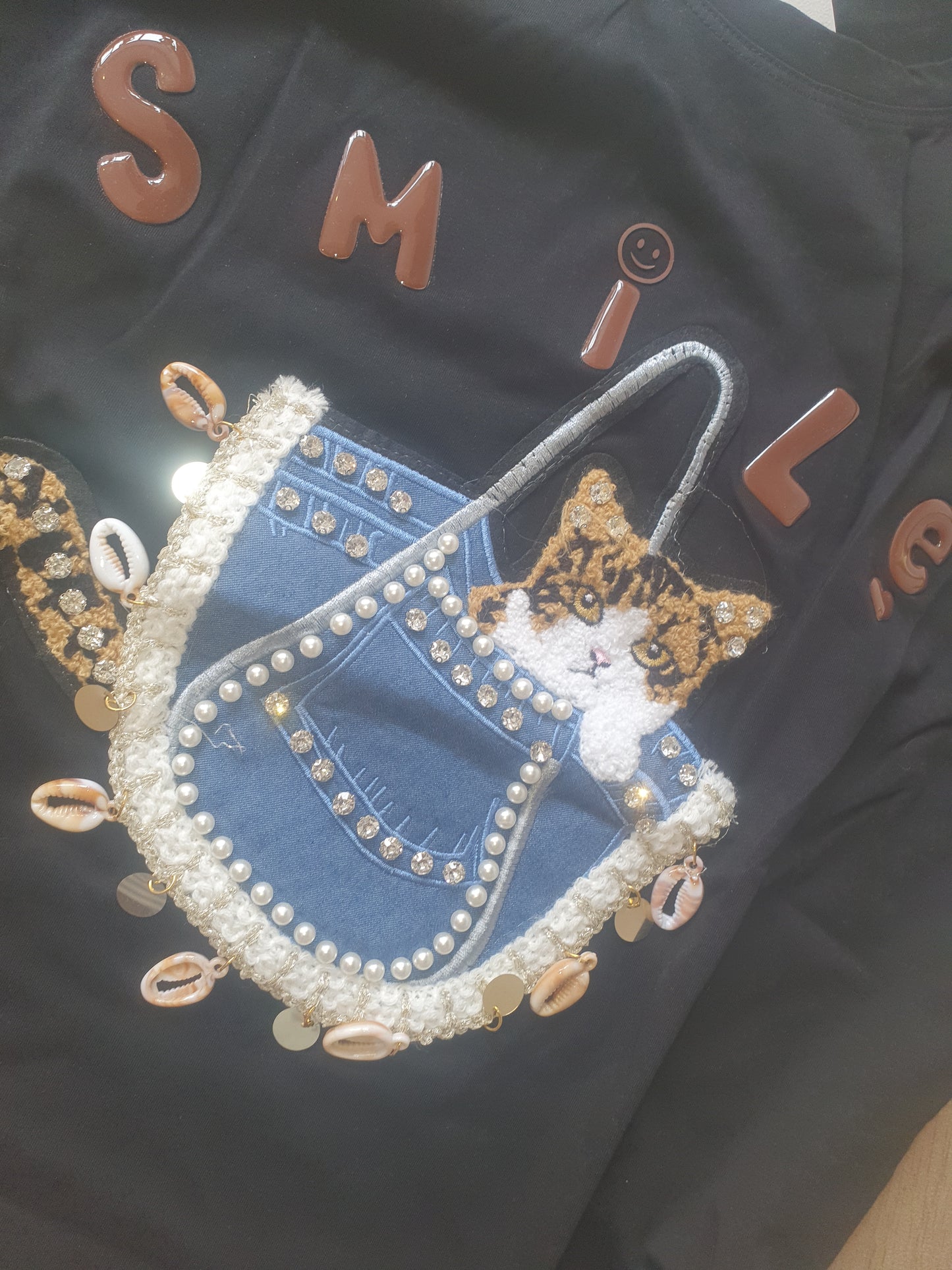 Smiles detailed t shirt