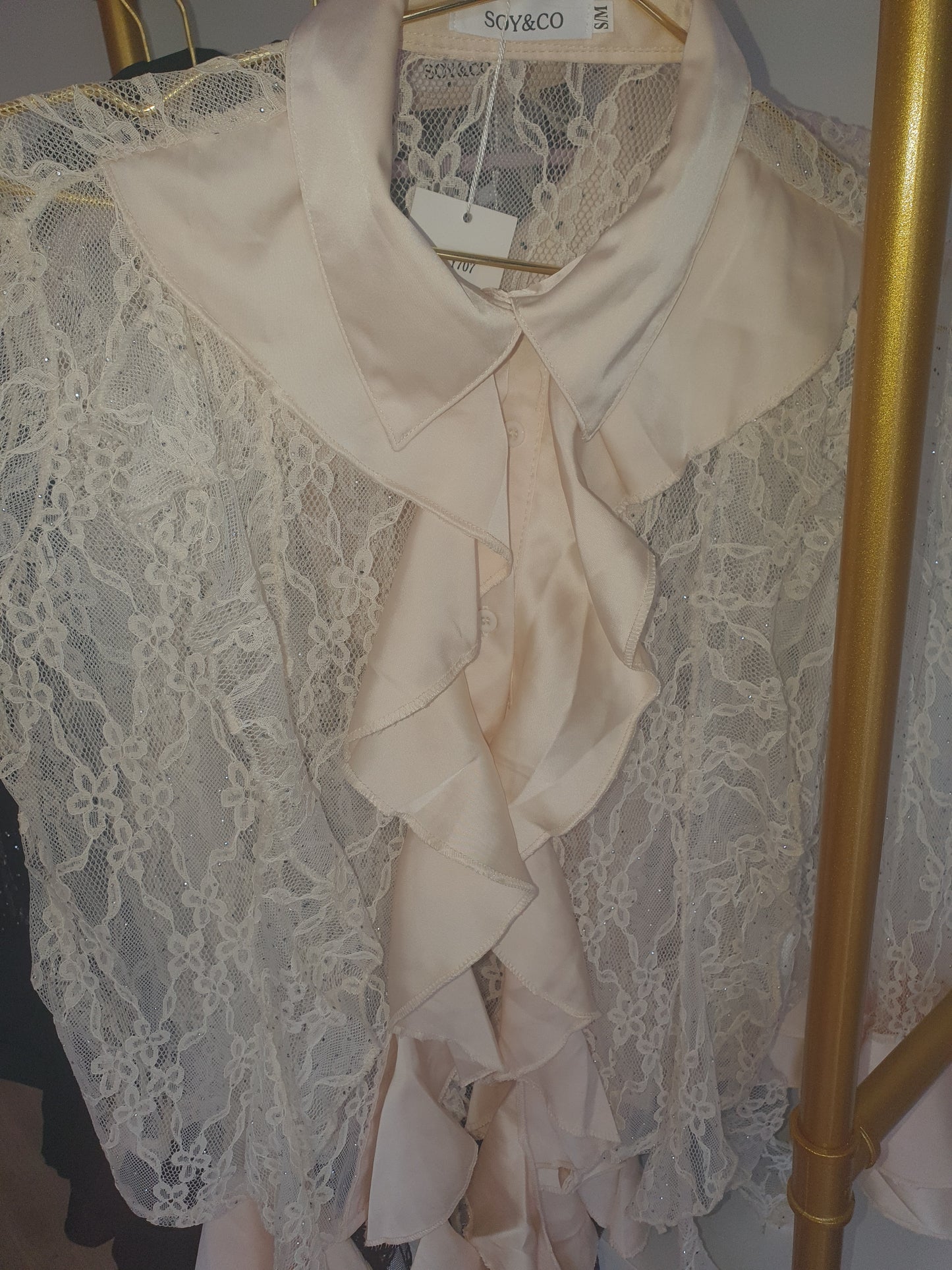 NEW frilly blouse 3 colurs