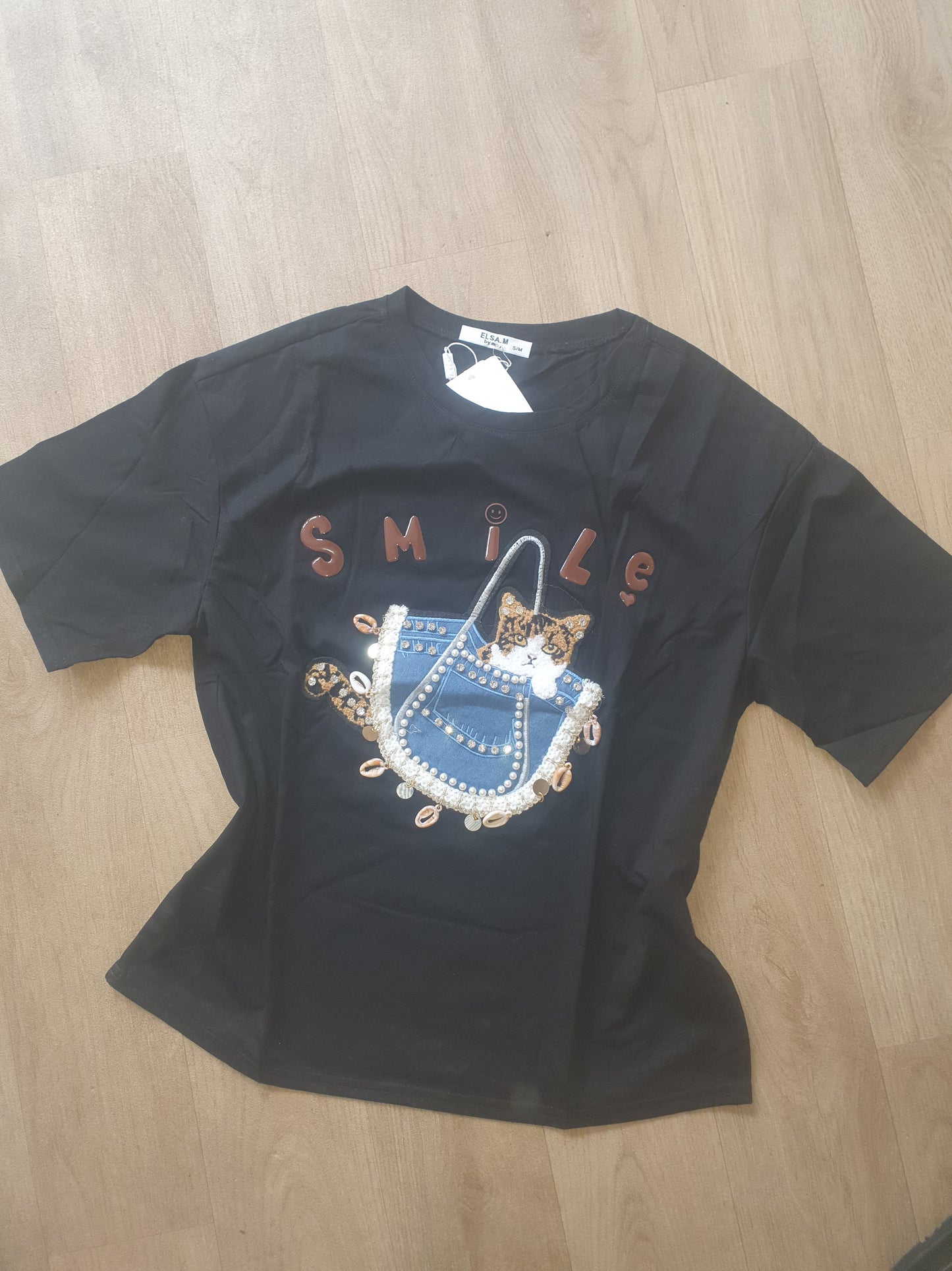 Smiles detailed t shirt